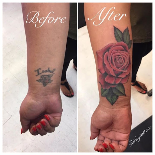 Explore nephew tattoo ideas, creative tattoo ideas in San Antonio, available at Nite Owl Tattoo Studio