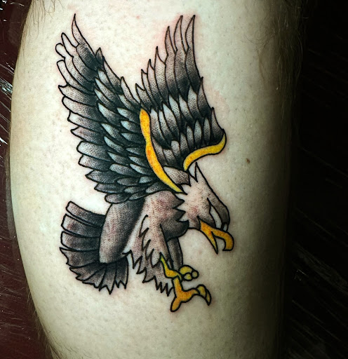 Explore under buttocks tattoo ideas, creative tattoo ideas in Kissimmee, available at Fallen Heroes Tattoo & Piercing (Florida)