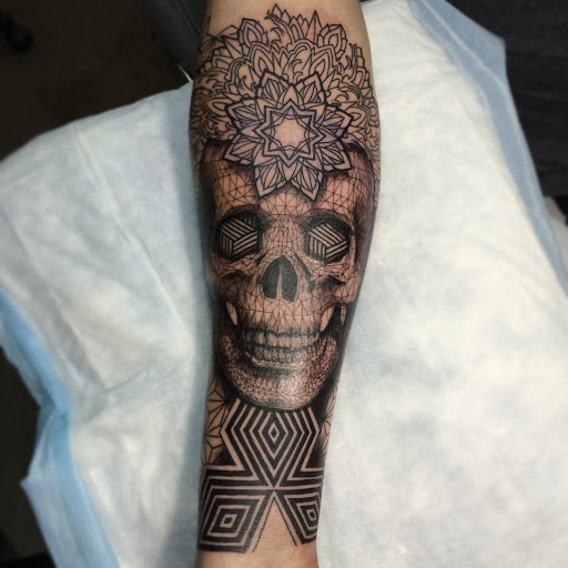 Explore sea tattoo ideas, creative tattoo ideas in Colorado Springs, available at Fallen Heroes Tattoo & Piercing (Colorado)