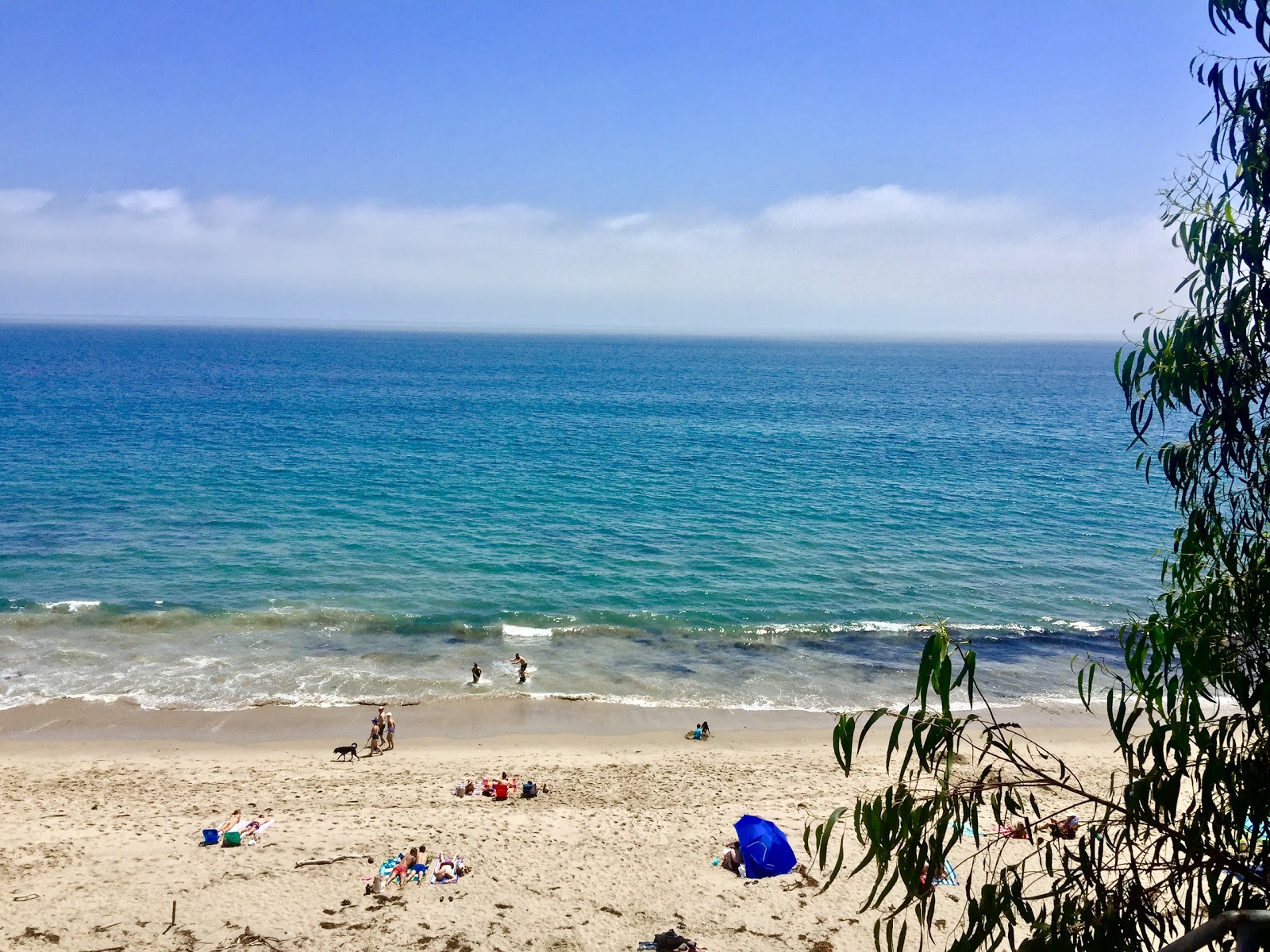 Foto von Escondido Beach und die siedlung