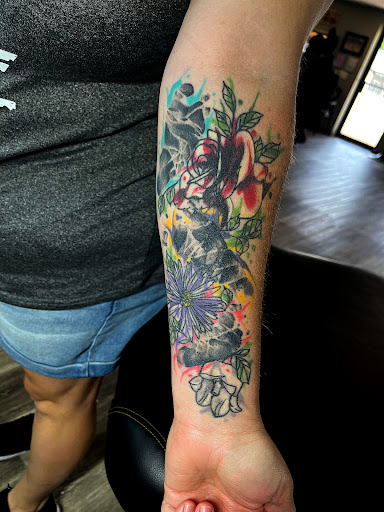 Explore bioshock tattoo ideas, creative tattoo ideas in Gadsden, available at Sacred Art Tattoo Company
