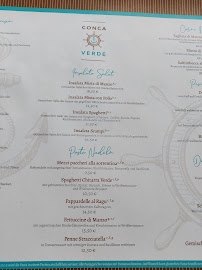Conca Verde Ristorante à Frankfurt menu
