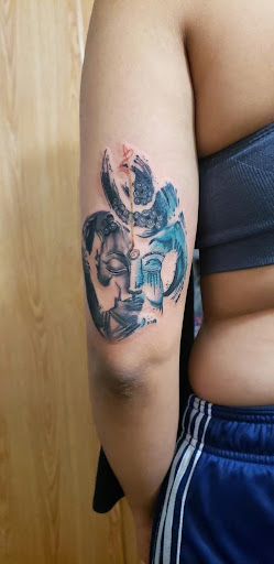 Explore tattoo ideas for father and daughter, creative tattoo ideas in Apple Valley, available at 21st Vintage Tattoo