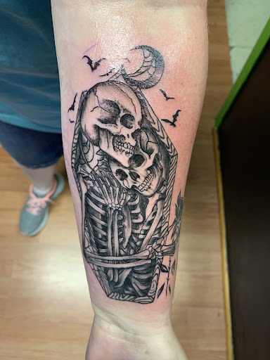 Explore pickle tattoo ideas, creative tattoo ideas in Branson, available at Riggs Monster Tattoo