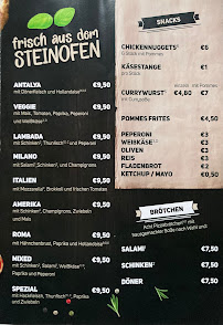 Bistro Antalya à Hattstedt carte