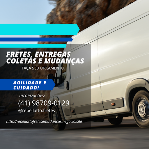 Logo da empresa - FRETES E MUDANÇAS REBELLATTO