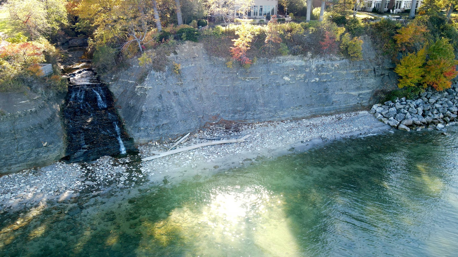 Foto von Columbia Park Beach und die siedlung