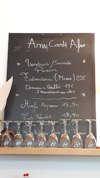 AMY COOK AFRO à Le Pecq menu