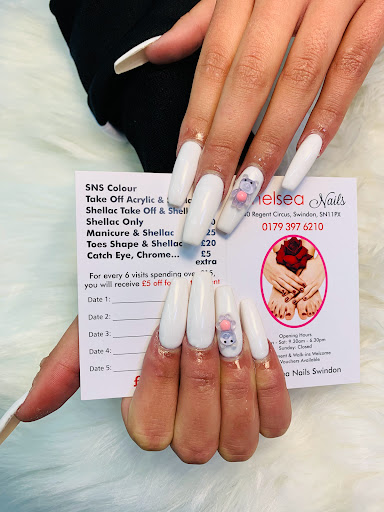 Chelsea Nails, 40 Regent Circus, Swindon, SN11PX