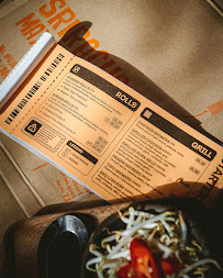 Menu / carte de PHO - Noodlebar (Mitte) à Berlin