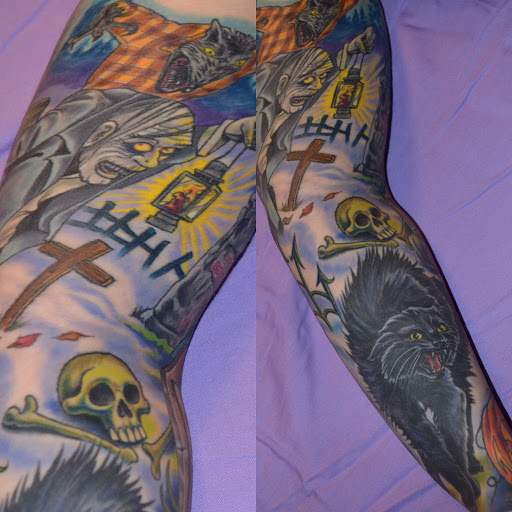 Explore birth flowers tattoo ideas, creative tattoo ideas in Wallingford, available at Tattoolios Tattoo Emporium