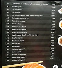 Dragon sushi à Louviers menu