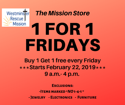 Thrift Store «Westminster Rescue Mission», reviews and photos, 658 Lucabaugh Mill Rd, Westminster, MD 21157, USA