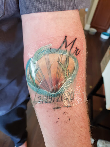 Explore church tattoo ideas, creative tattoo ideas in Venice, available at House of Ink