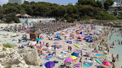 Fotografie cu Plaja Cala Domingos și așezarea