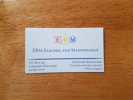 EBM Electric and Maintenance