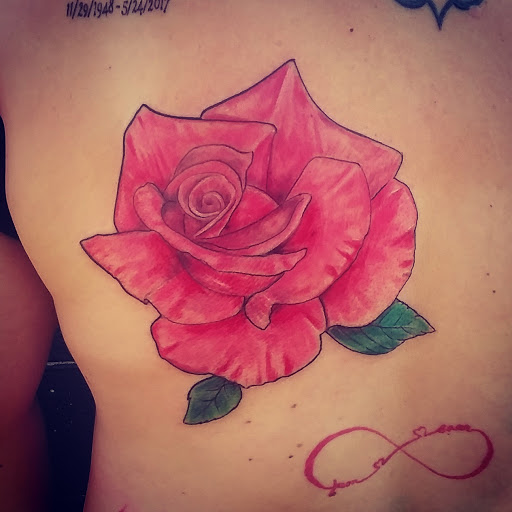 Explore tattoo scroll ideas, creative tattoo ideas in Abilene, available at Downtown Tattoo