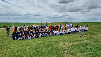 La Côte 140 - Mémorial du 30 Août 1914 à Ribemont