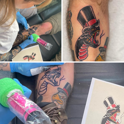 Explore griffin tattoo ideas, creative tattoo ideas in Belgrade, available at The Loyal Sparrow Tattoo and Piercing