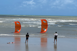 Foto de Praia de Monte Alegre área de comodidades