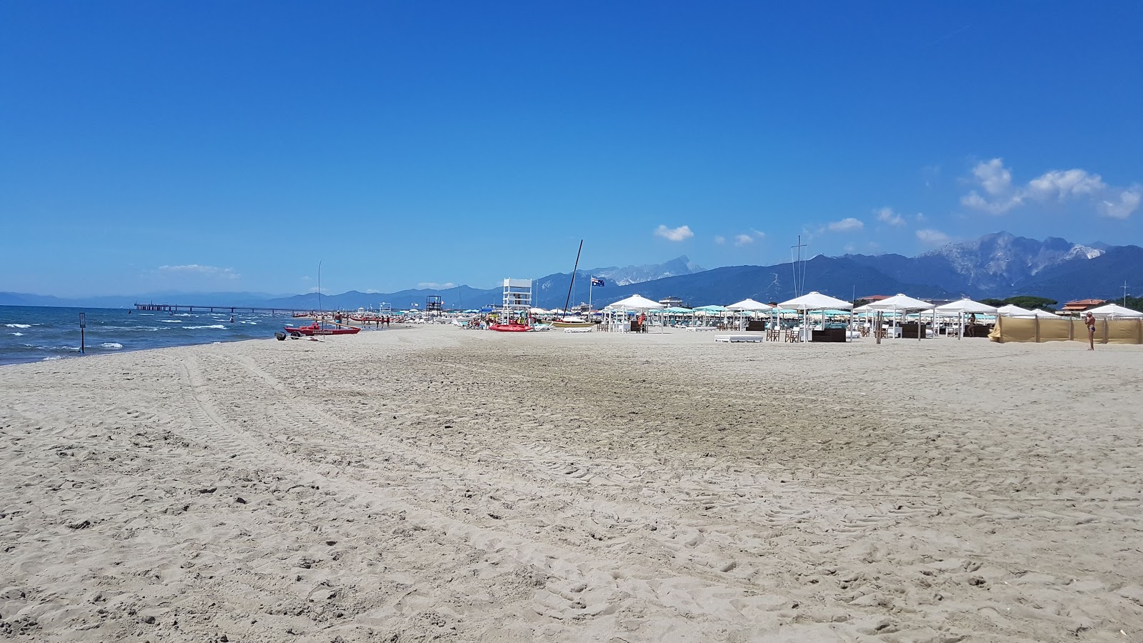 Foto de Spiaggia del Tonfano área parcialmente resortada
