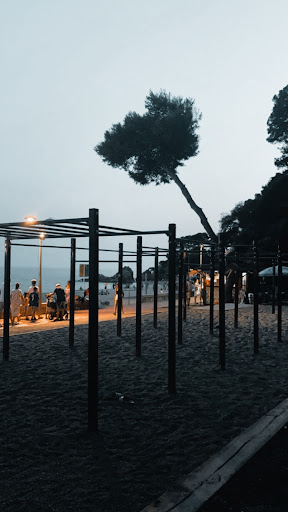 Gimnàs a l'aire lliure en Lloret de Mar, Girona