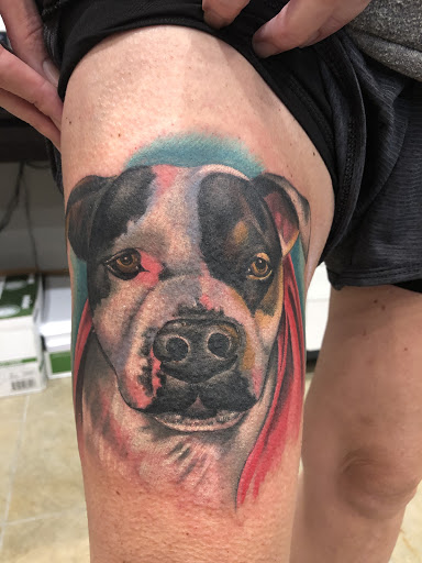 Explore lily flower tattoo ideas, creative tattoo ideas in Rapid City, available at Good Dominion Tattoo Company