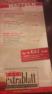Café Cafe Extrablatt Kamp-Lintfort à Kamp-Lintfort - menu / carte
