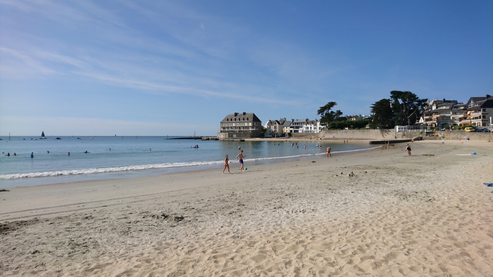 Foto von Plage de Toulhars mit geräumige küstenlinie