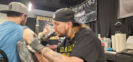 Explore tattoo ideas for guys shoulder, creative tattoo ideas in Harrah, available at Gypsy Blood Body Art Studio