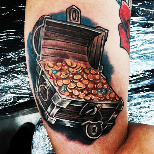 Explore tattoo ideas for mens, creative tattoo ideas in Edgewood, available at Evolved Body Arts