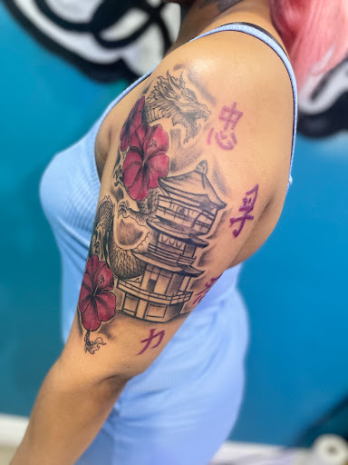 Explore childrens name tattoo ideas, creative tattoo ideas in Bakersfield, available at HomeMade Ink.