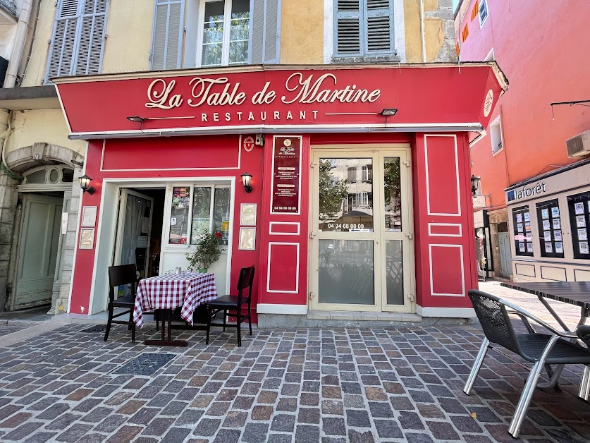 La Table de Martine à Draguignan