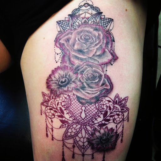 Explore parents name tattoo ideas, creative tattoo ideas in Johnstown, available at Screaming Needle Tattoo & Body Piercing