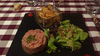 Steak tartare du Restaurant français Chez Charlotte à Podensac - n°4
