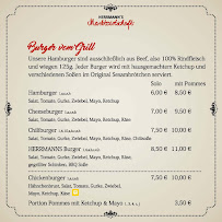 Restaurant Herrmanns Marktwirtschaft à Märkisch Buchholz - menu / carte