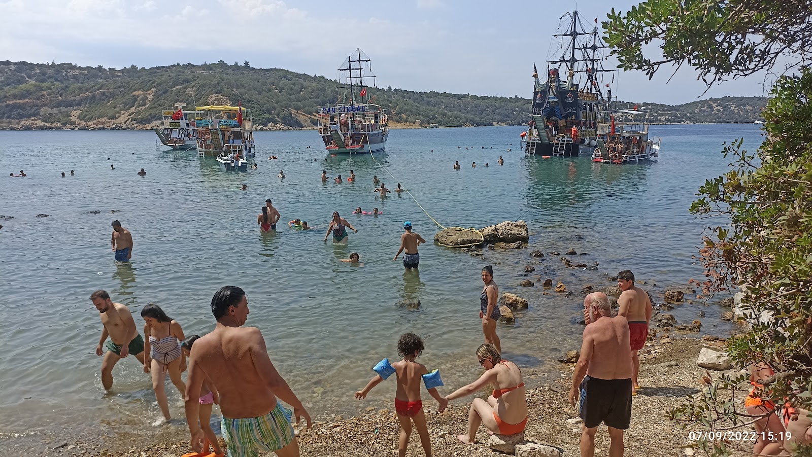 Bademli Deniz Ilıcası Plaji'in fotoğrafı çok temiz temizlik seviyesi ile