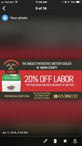 Auto Repair Shop «Mill Valley Auto Service Near Sausalito Stinson Beach Tiburon», reviews and photos, 242 Shoreline Hwy, Mill Valley, CA 94941, USA