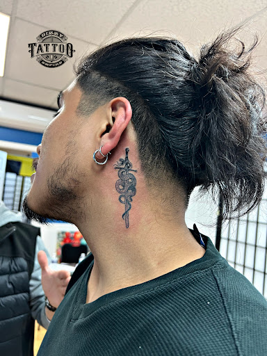 Explore tattoo ideas for arms and shoulders, creative tattoo ideas in West Babylon, available at Bizzy Empire Tattoo