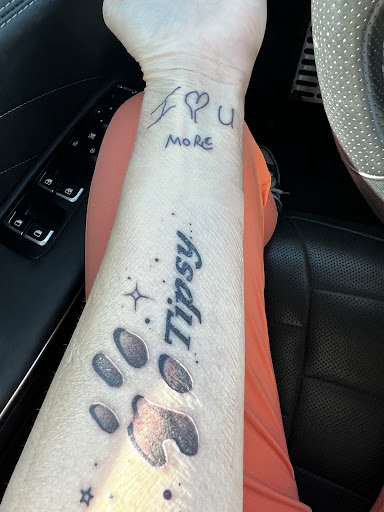 Explore small goth tattoo ideas, creative tattoo ideas in Glendale, available at PRINCE ART AND INK