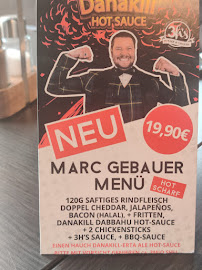 Restaurant de hamburgers 3 h's Burger à Neuss (la carte)