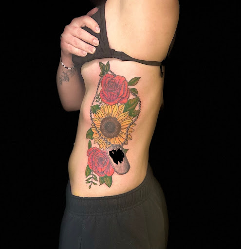 Explore tattoo sleeves ideas, creative tattoo ideas in New Hampton, available at Crescent Moon Tattoo