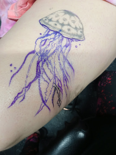 Explore arm sleeve tattoo ideas male, creative tattoo ideas in Hamilton, available at A New Part of You Tattoos and Piercings