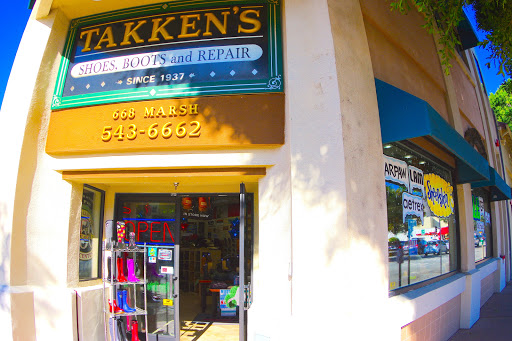 Shoe Store «Takkens - Shoes | Boots | Sandals», reviews and photos, 668 Marsh St, San Luis Obispo, CA 93041, USA