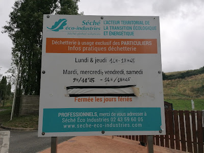 Déchetterie pour les particuliers SECHE à Changé