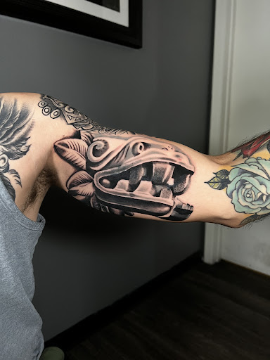 Explore inner peace tattoo ideas, creative tattoo ideas in Mesa, available at Conscious Child Tattoo Co.