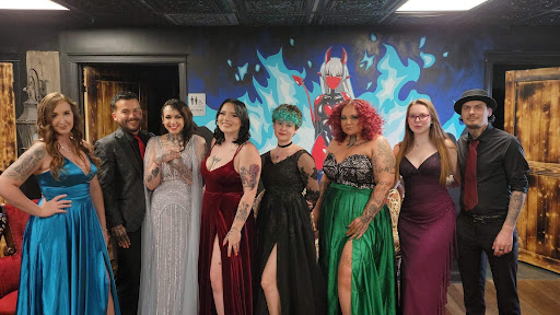 Explore hand tattoos men ideas, creative tattoo ideas in Clarksville, available at Dark Raine Tattoo