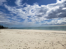 Foto de Barbary beach com linha costeira longa e reta