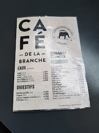 Restaurant Café de la branche à Nantes - menu / carte