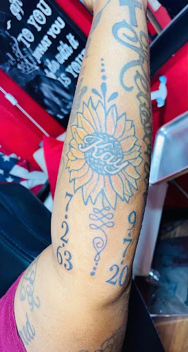 Explore mind tattoo ideas, creative tattoo ideas in Midland, available at The Company Ink